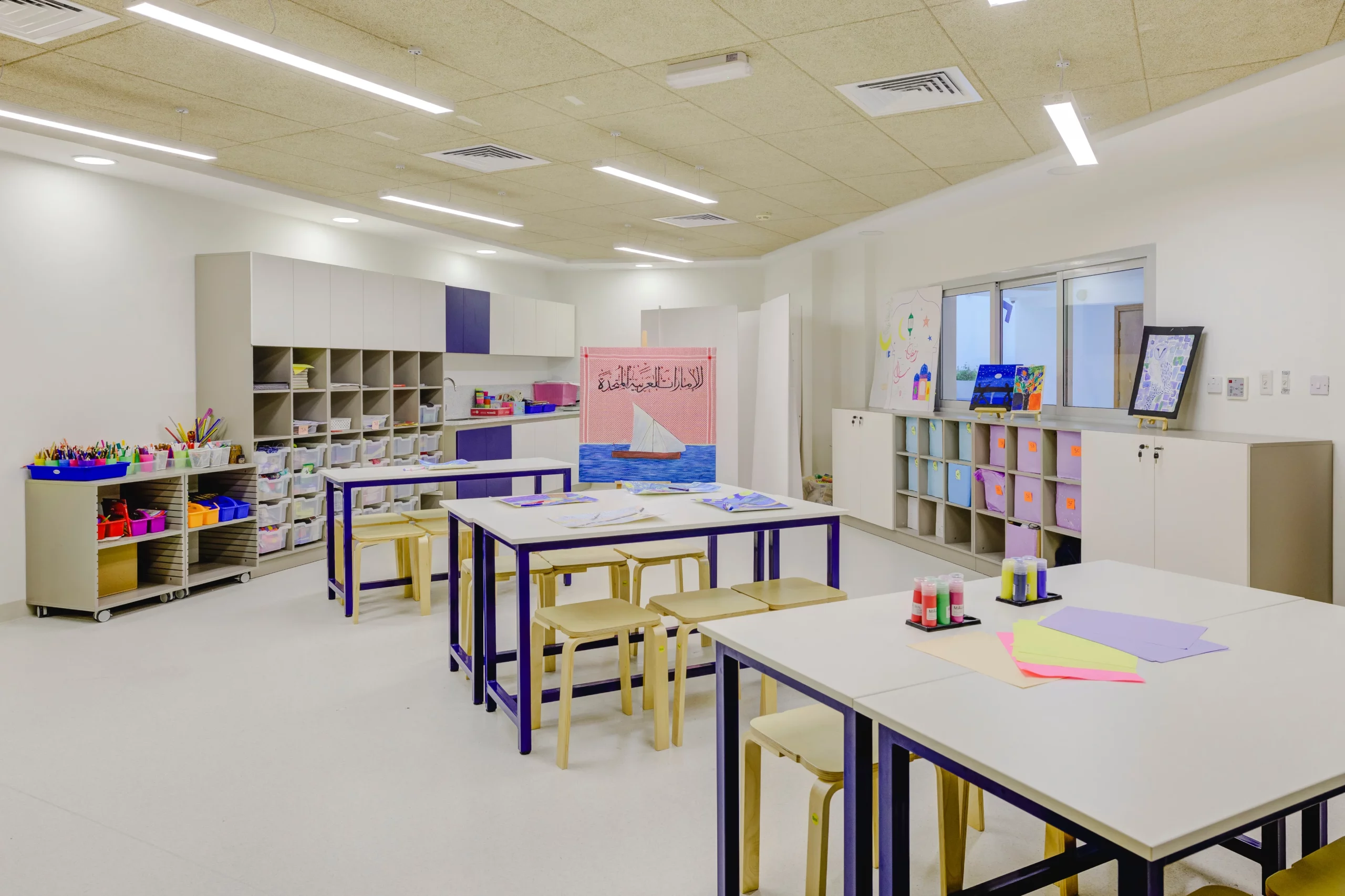 Bright, Collaborative Spaces for Active Learning